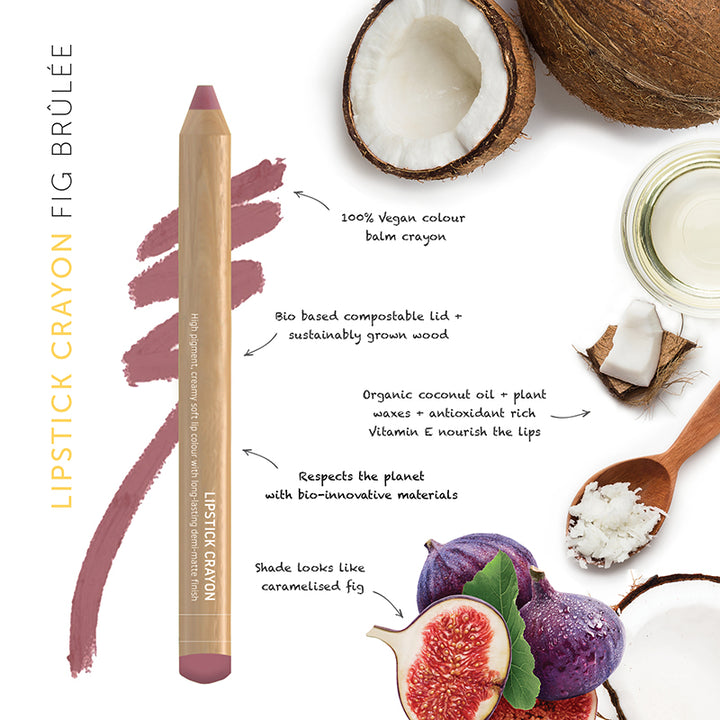 LÜK Lipstick Crayon - Fig Brûlée
